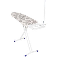 BÜGELBRETT AirBoard Express L Solid Maxx  - Weiss/Grau, Basics, Textil (76 - 100cm) - Leifheit