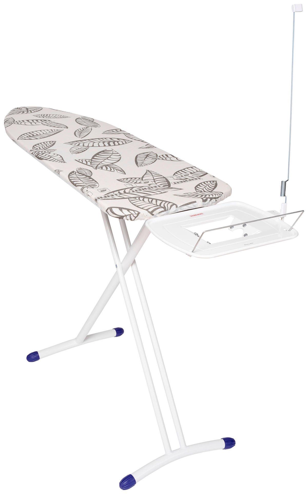 BÜGELBRETT AirBoard Express L Solid Maxx  - Weiss/Grau, Basics, Textil (76 - 100cm) - Leifheit