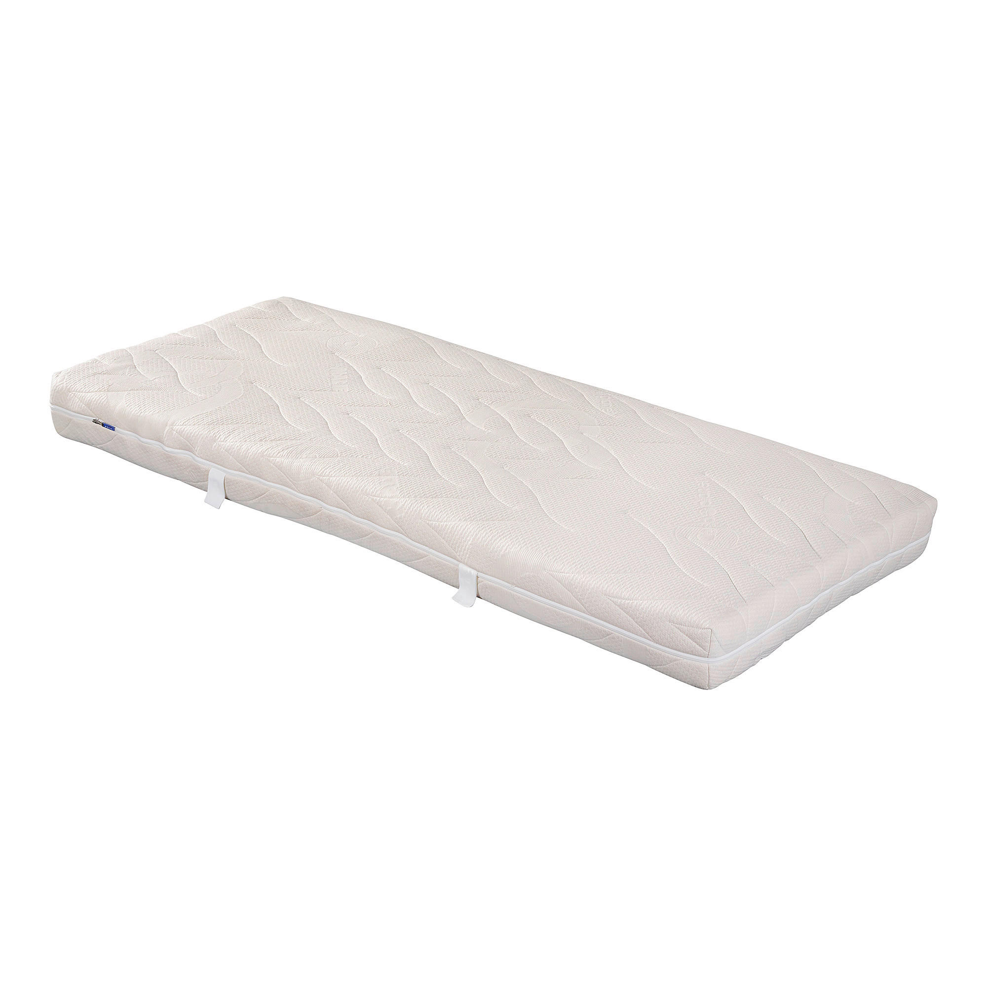LATEXMATRATZE 120/200 cm  - Weiß, Basics, Textil (120/200cm) - MALIE