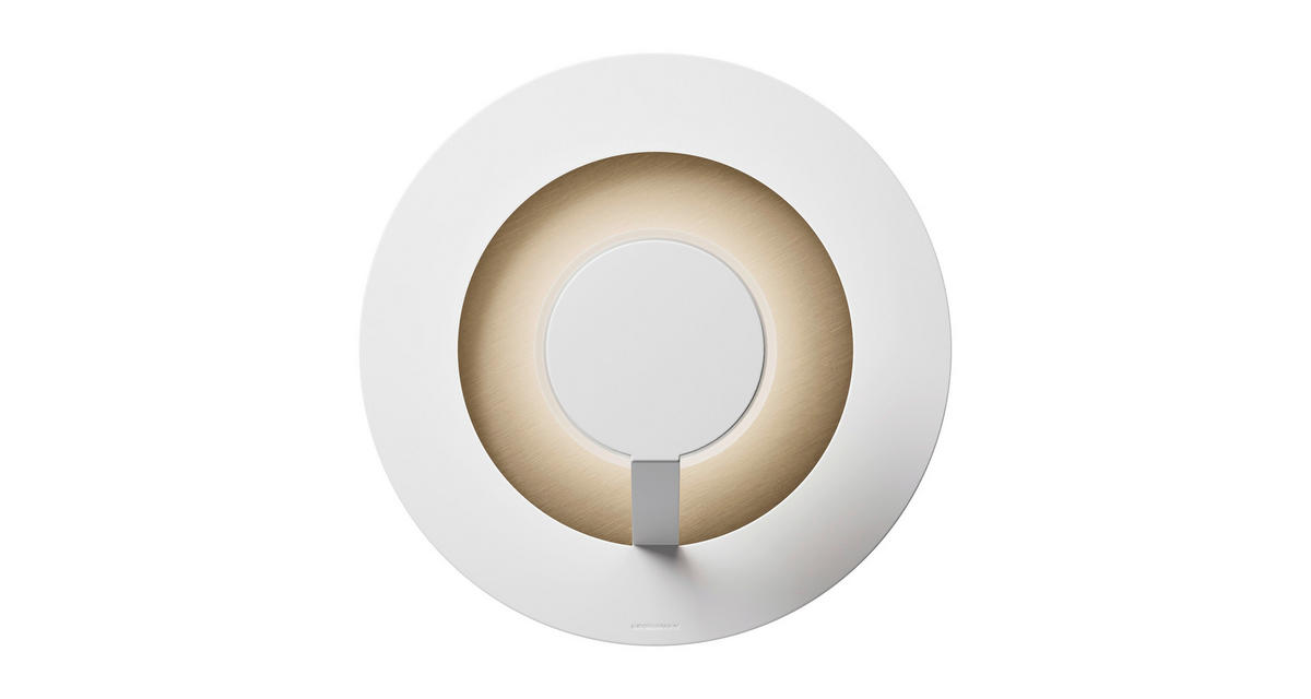 LED-WANDLEUCHTE 36/14 cm   - Goldfarben/Braun, Design, Metall (36/14cm) - Grossmann