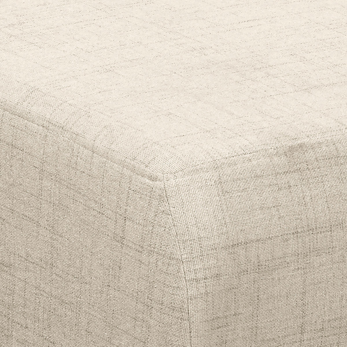 ECKSOFA in Textilgeflecht Hellgrau  - Wengefarben/Hellgrau, Design, Holz/Textil (257/174cm) - Livetastic