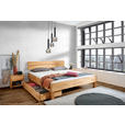 BETT 160/200 cm  in Buchefarben  - Buchefarben, Natur, Holz (160/200cm) - Carryhome