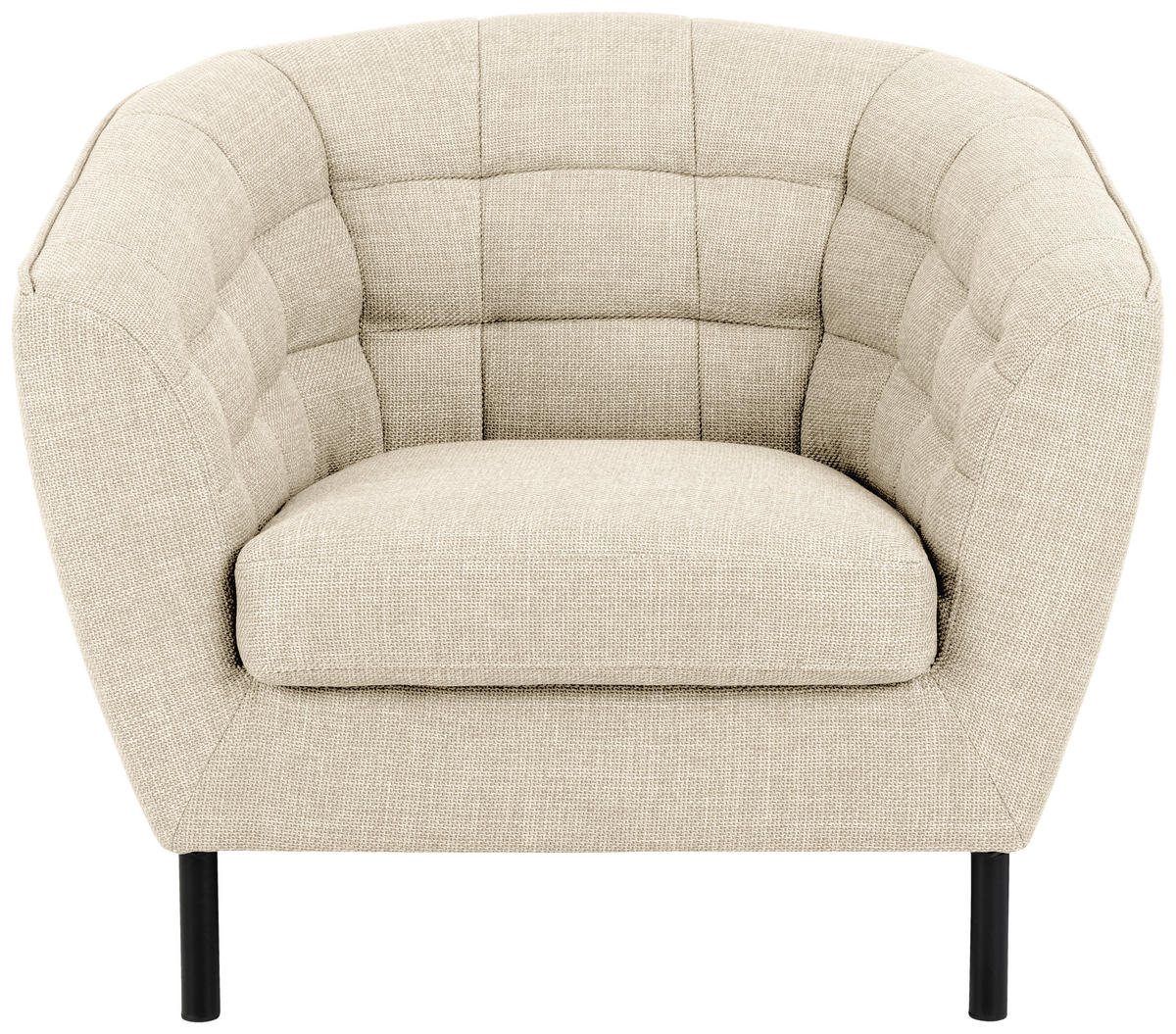 FOTOLIU COCKTAIL - crem/negru, Design, metal/textil (94/78/84,5cm) - MID.YOU