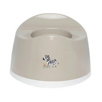 TÖPFCHEN Steppe  - Taupe, Basics, Kunststoff (30/24.5/18cm) - Bebe Jou