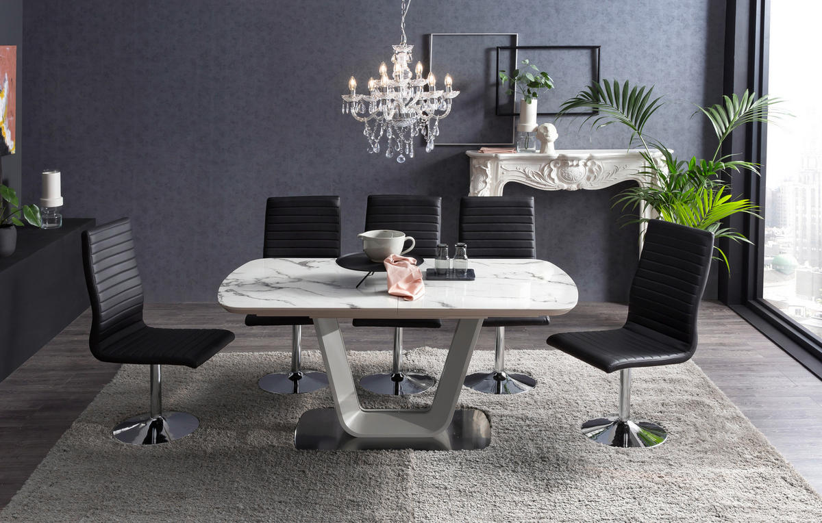 KRONLEUCHTER 53/120/63 cm   - Transparent, Design, Kunststoff/Metall (53/120/63cm) - P & B