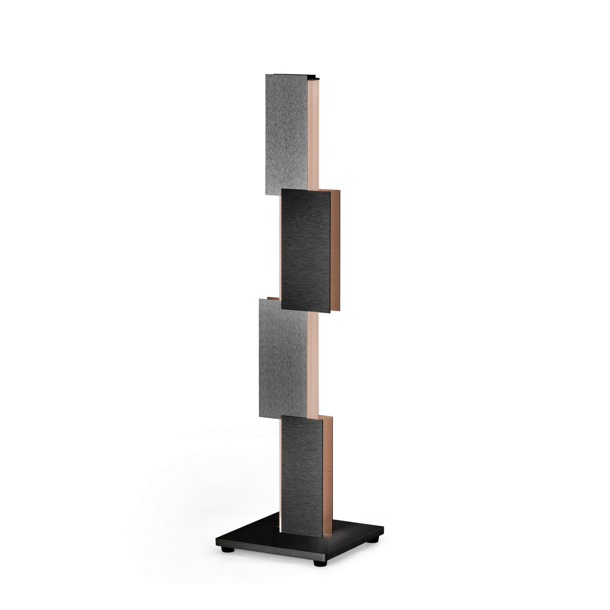 LED-TISCHLEUCHTE Creo 16/60/16 cm  - Schwarz, Design, Metall (16/60/16cm) - Grossmann