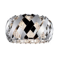 MENNYEZETI LÁMPA - nemesacélszínű, Basics, fém (55cm)