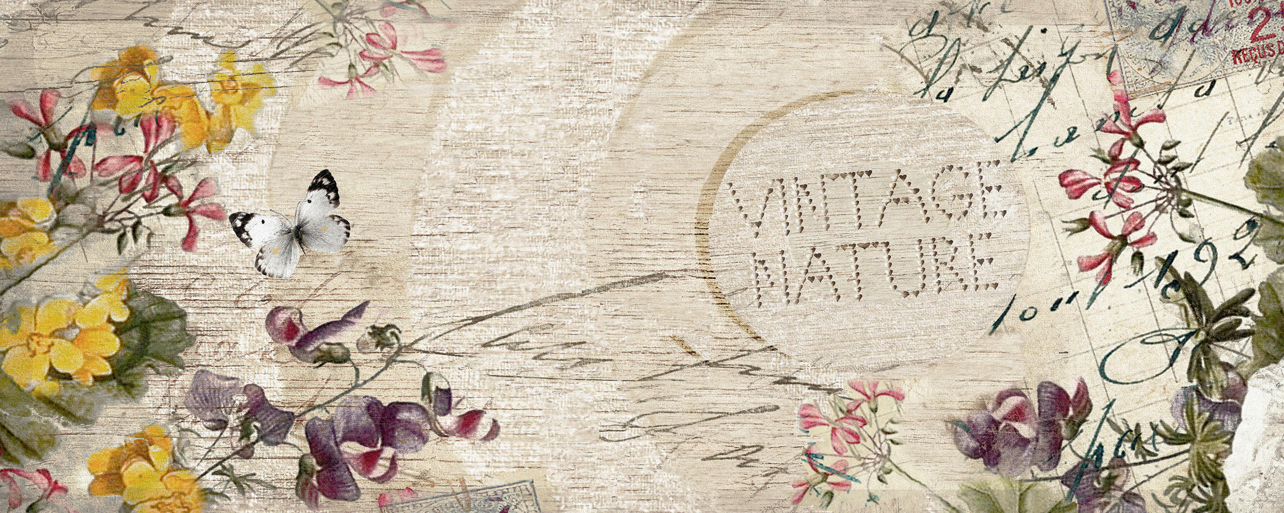 STAZA ZA KUHINJU 60/150 cm višebojno Vintage - višebojno, Konvencionalno, plastika (60/150cm) - Esposa