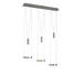 LED-HÄNGELEUCHTE - Chromfarben/Nickelfarben, KONVENTIONELL, Metall (78/150/15cm) - Ambiente LED-HÄNGELEUCHTE - Chromfarben/Nickelfarben, KONVENTIONELL, Metall (78/150/15cm) - Ambiente