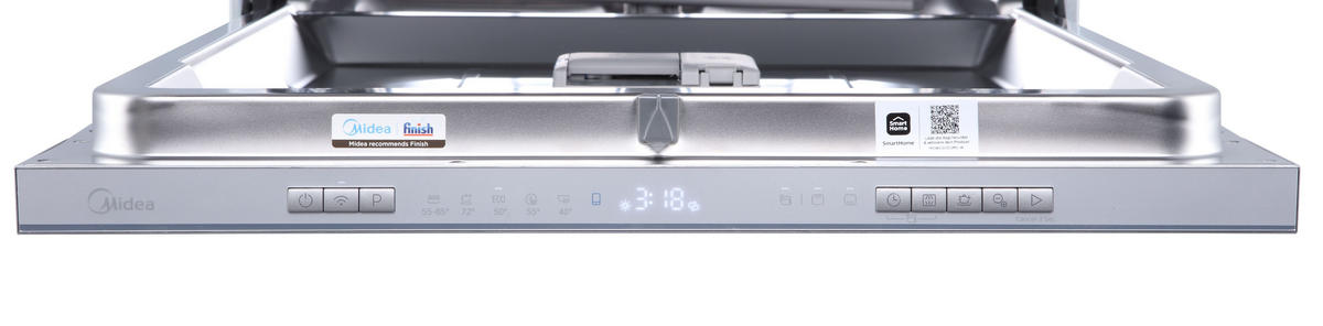 GESCHIRRSPÜLER MDWEB1303MS-W  - Edelstahlfarben, Basics, Metall (59,8/81,5/55cm) - Midea