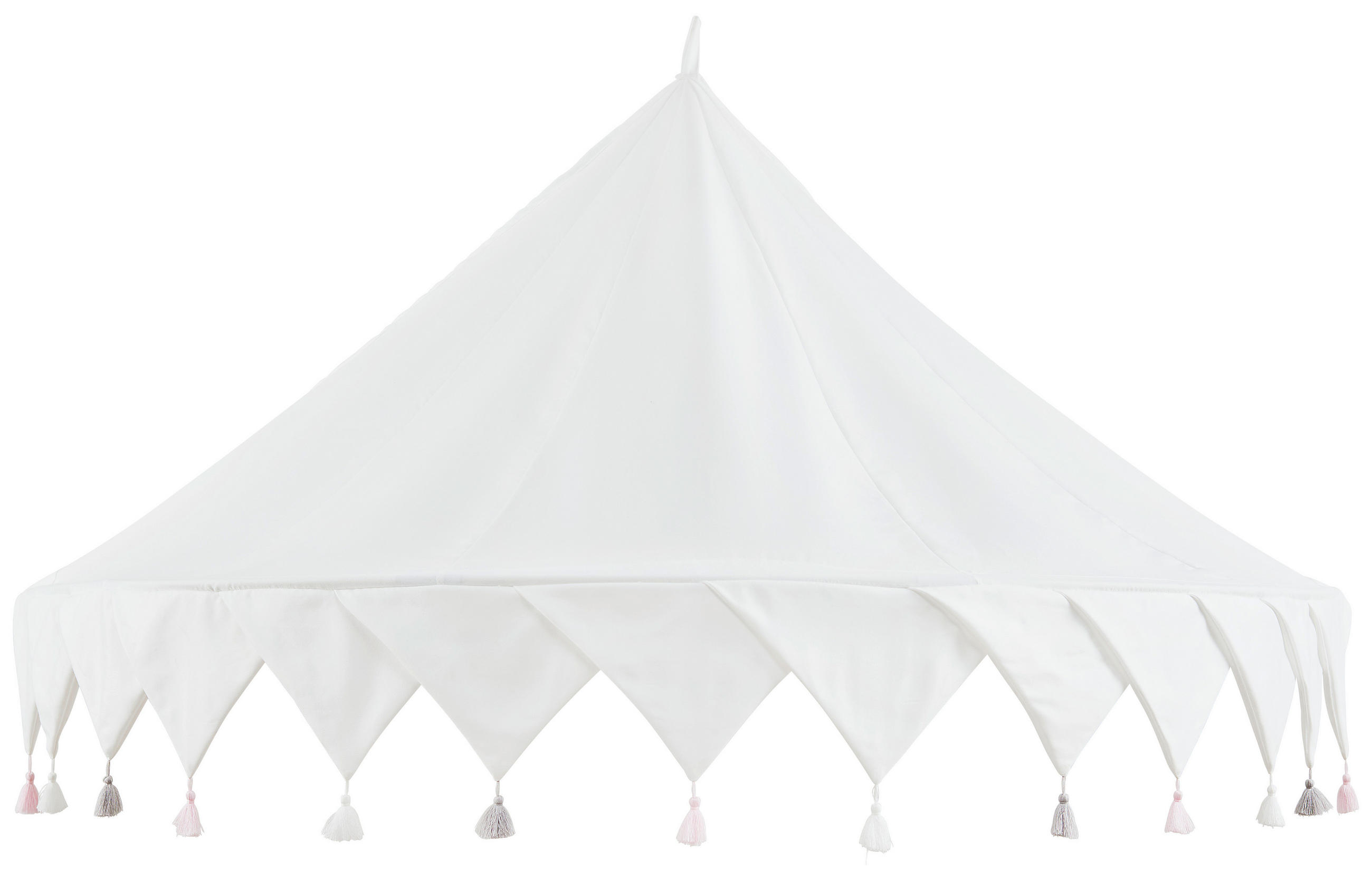 BALDAHIN  Cute    145/78/55 cm      obarvano  bela  - bela, Trend, tekstil (145/78/55cm) - Patinio