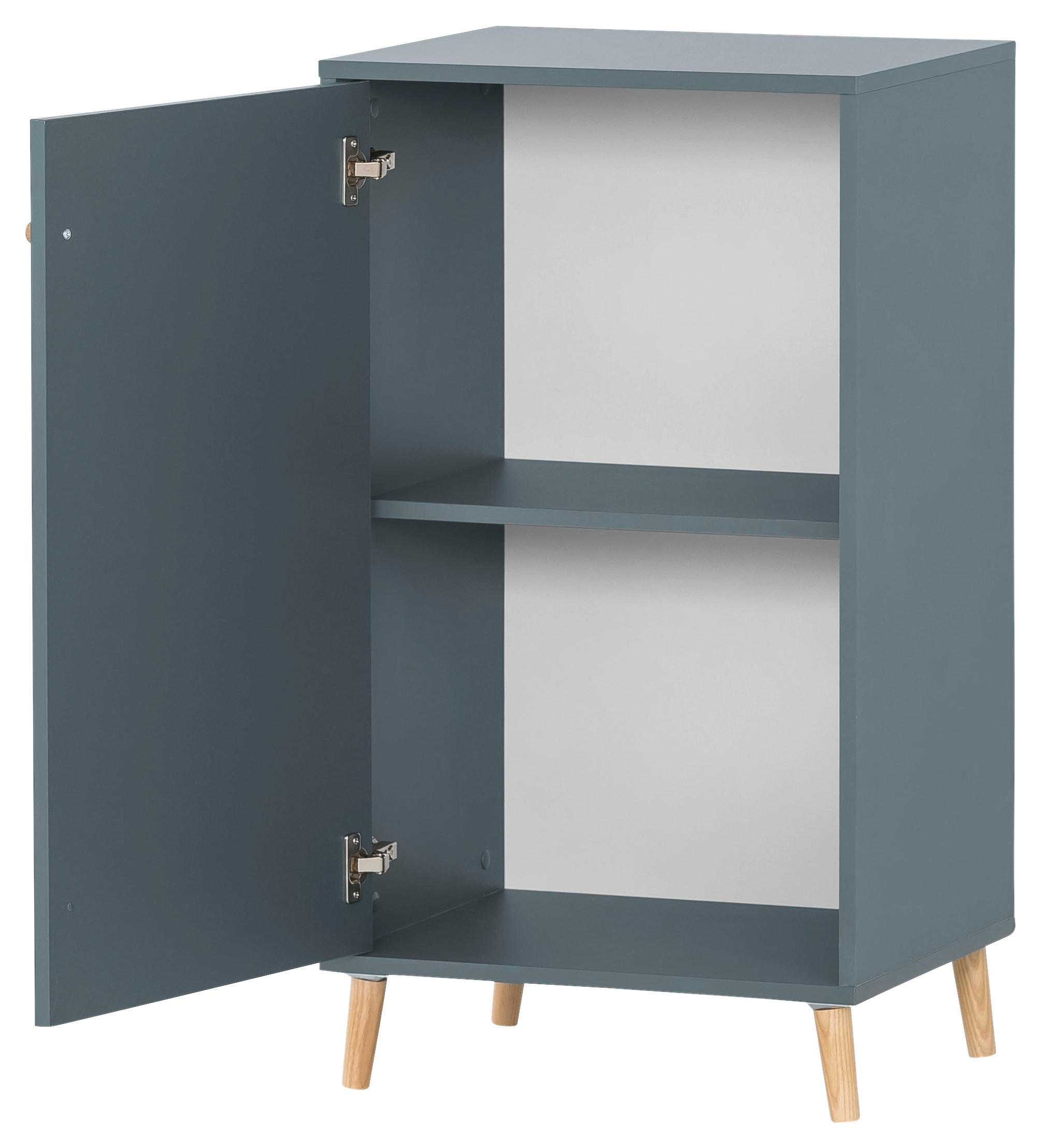 AKTENSCHRANK Blau  - Blau, MODERN, Holzwerkstoff (50,95/92,6/41cm) - MID.YOU