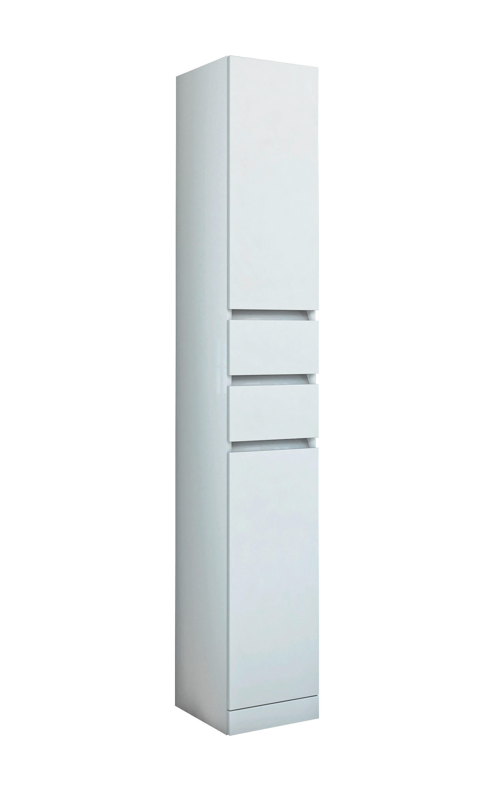 DULAP BAIE INALT 30/190/33,5 cm  - alb, Basics, material pe bază de lemn (30/190/33,5cm) - Welnova