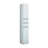 MAGASSZEKRÉNY 30/190/33,5 cm  - fehér, Basics, faalapú anyag (30/190/33,5cm) - Welnova