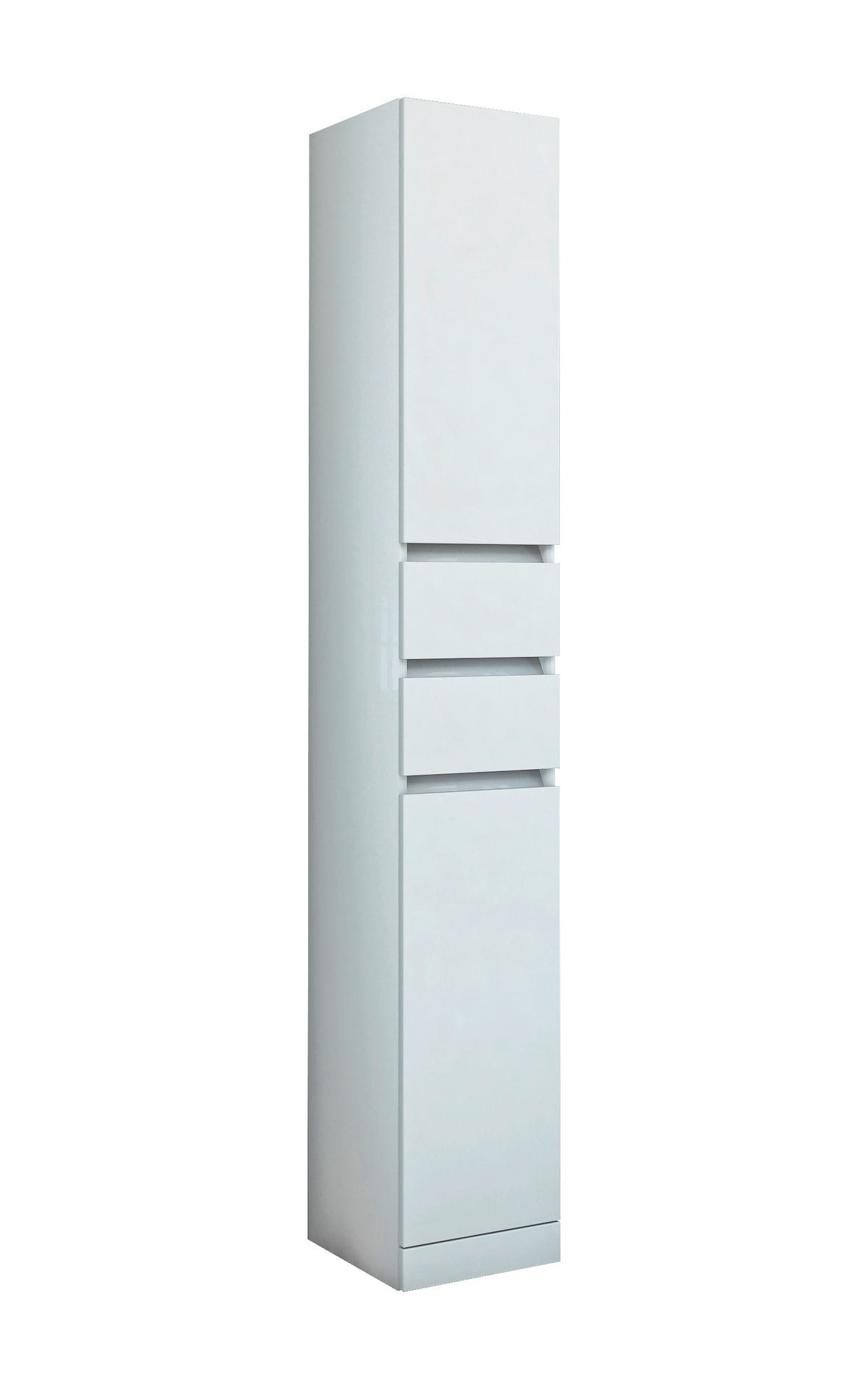 DULAP BAIE INALT 30/190/33,5 cm  - alb, Basics, material pe bază de lemn (30/190/33,5cm) - Welnova