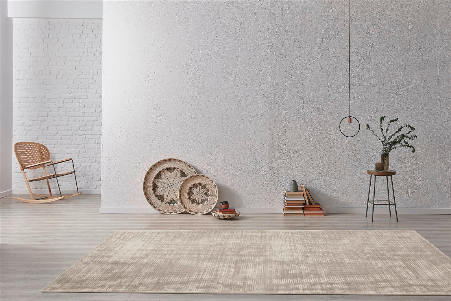 FLACHWEBETEPPICH 160/230 cm Bridget 125 Creme Creme  - Creme, KONVENTIONELL, Textil (160/230cm)