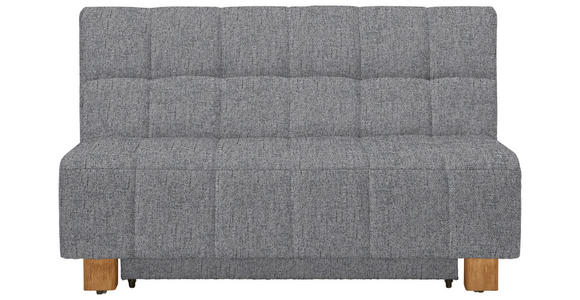 SCHLAFSOFA in Webstoff Hellgrau  - Hellgrau/Naturfarben, MODERN, Holz/Textil (145/92/102cm) - Novel