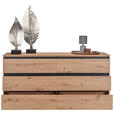 SIDEBOARD Anthrazit, Eichefarben  - Eichefarben/Anthrazit, Design, Holzwerkstoff/Kunststoff (160/79/48cm) - Carryhome