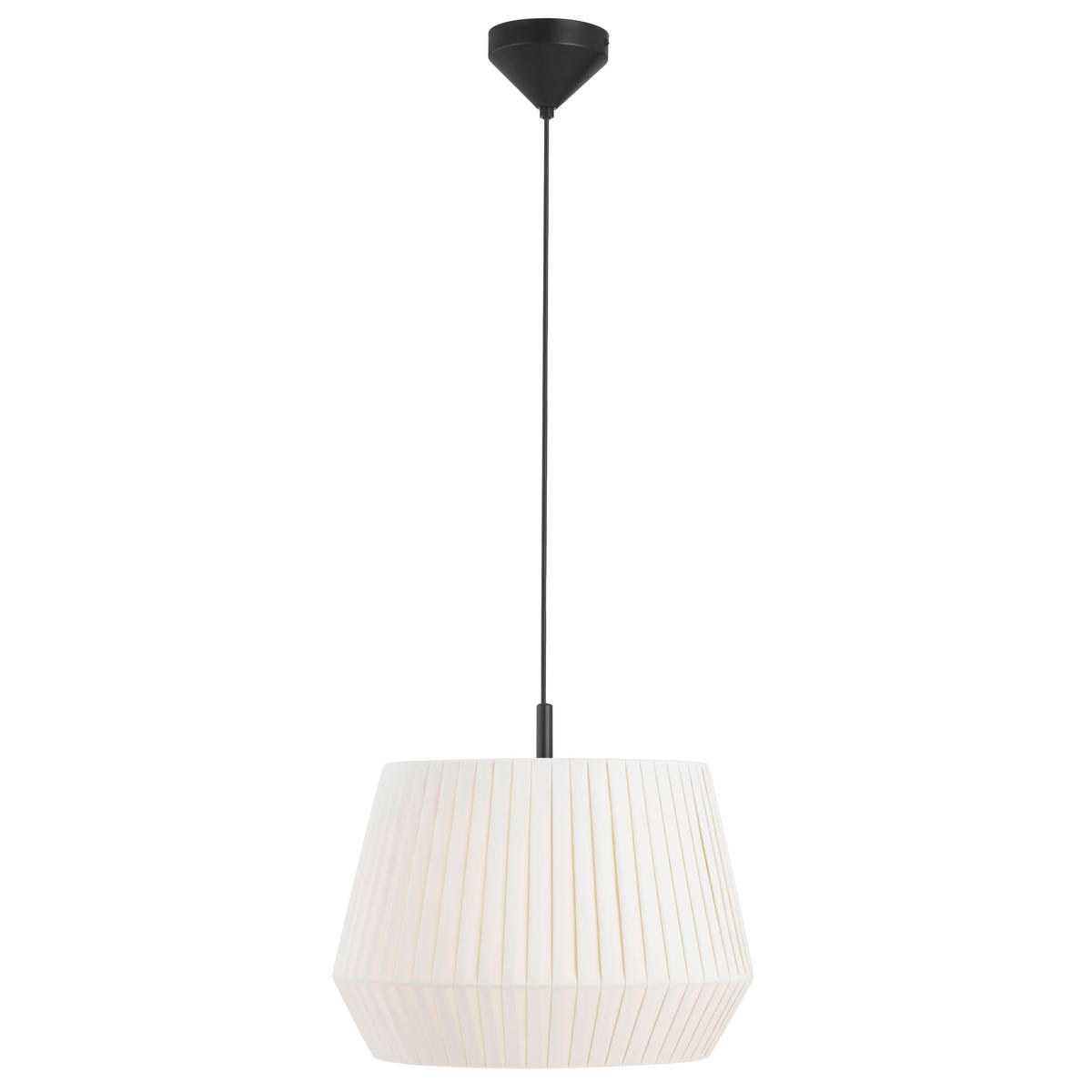 HÄNGELEUCHTE 40/33,7 cm  - Weiß, Design, Textil (40/33,7cm) - Nordlux
