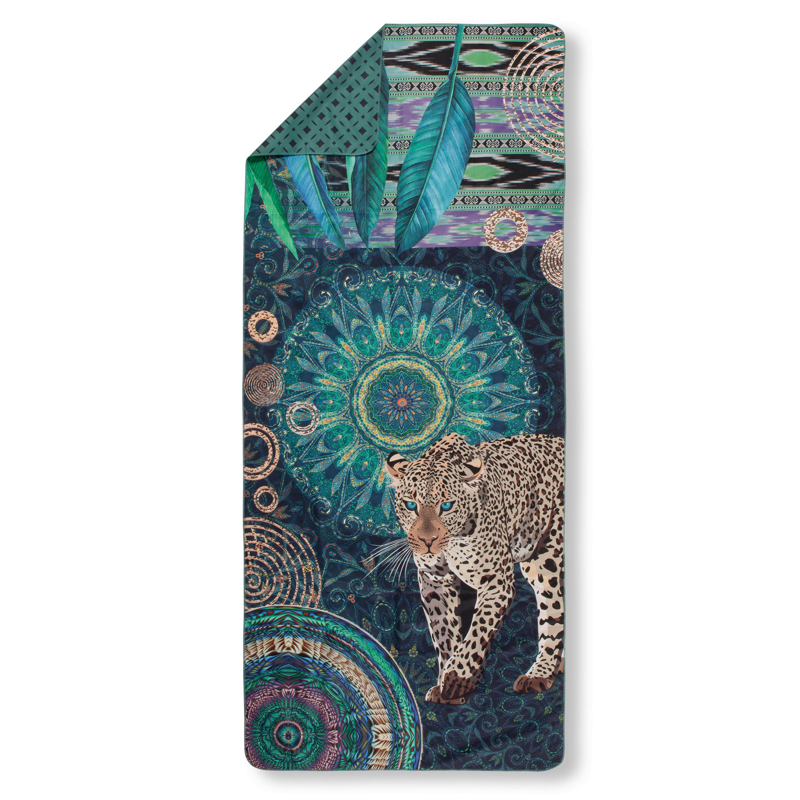 Sporthandtuch Imena Blau Grün Petrol 75x180 cm