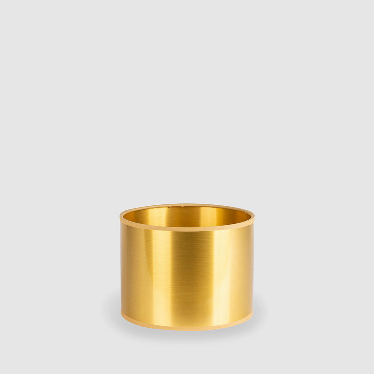 LEUCHTENSCHIRM 35/24 cm   - Goldfarben, Basics, Textil/Metall (35/24cm)