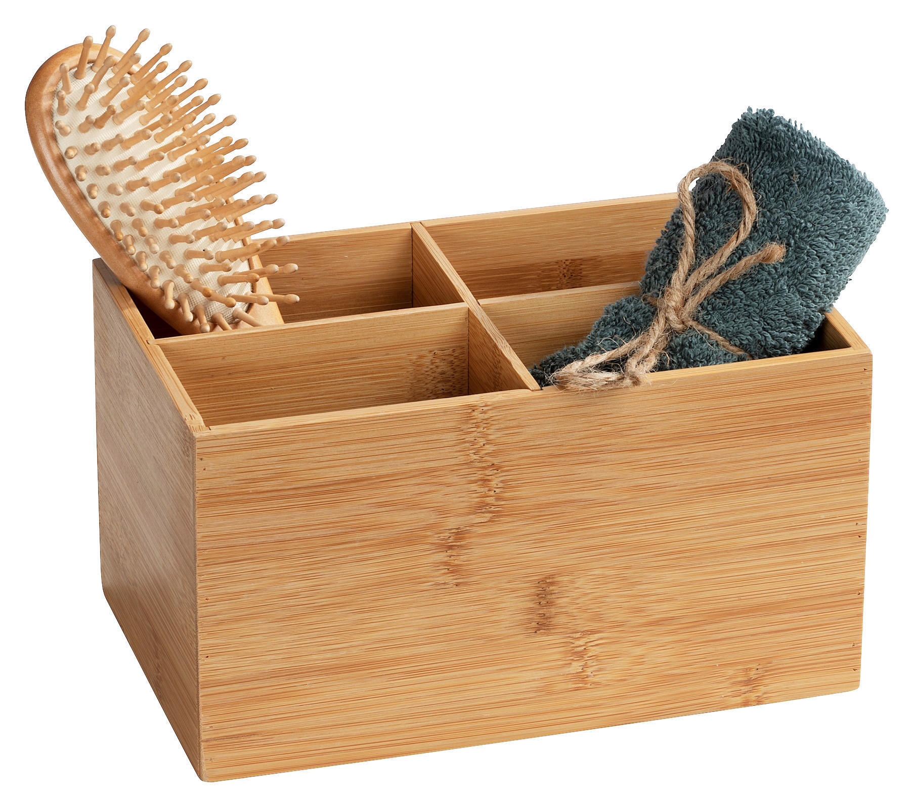 ORGANIZER  - Braun, Basics, Holz (22/12/14cm) - Wenko