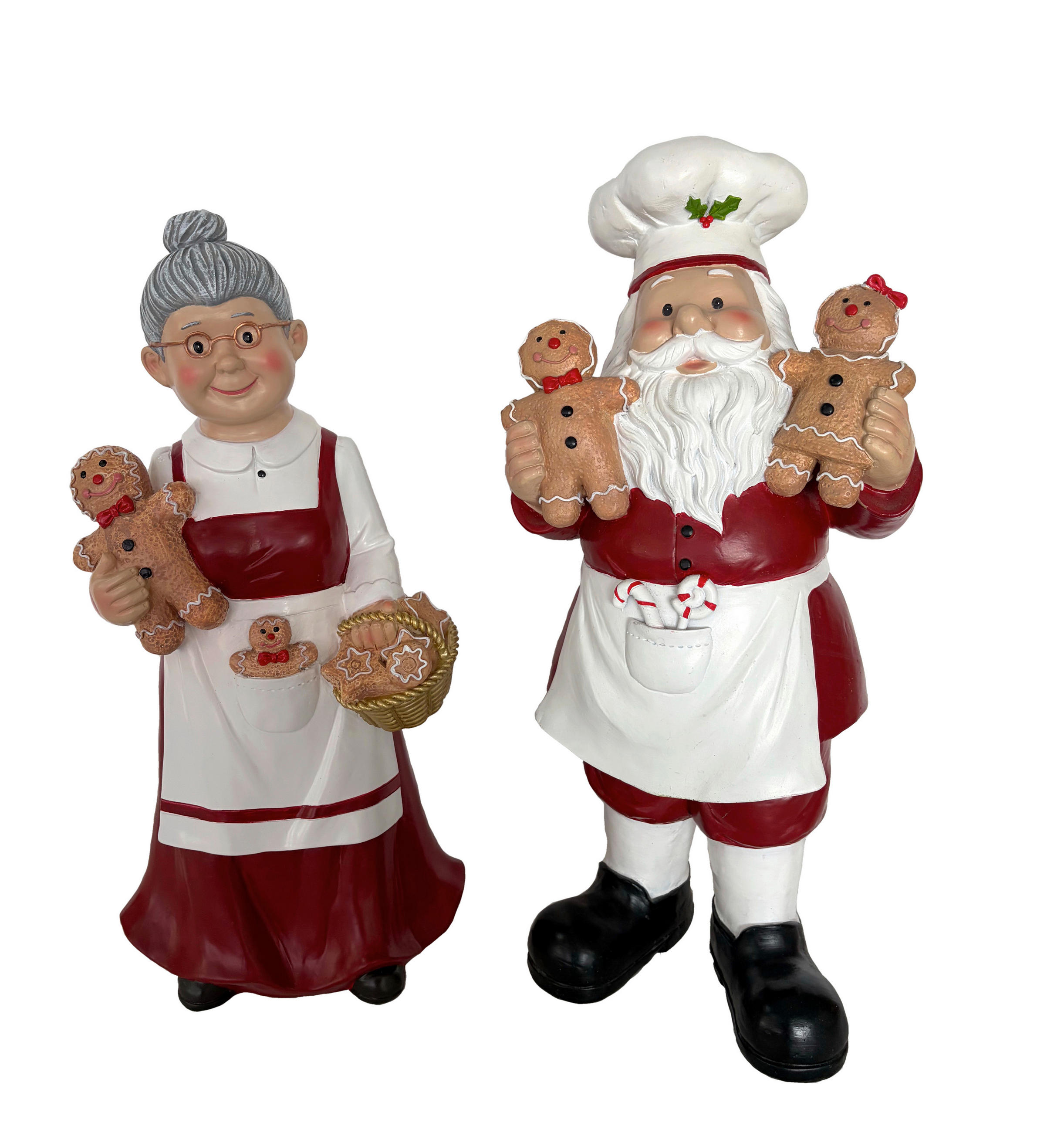 BOŽIČNA FIGURICA - večbarvno, Trendi, umetna masa (19/42/20cm) - X-Mas