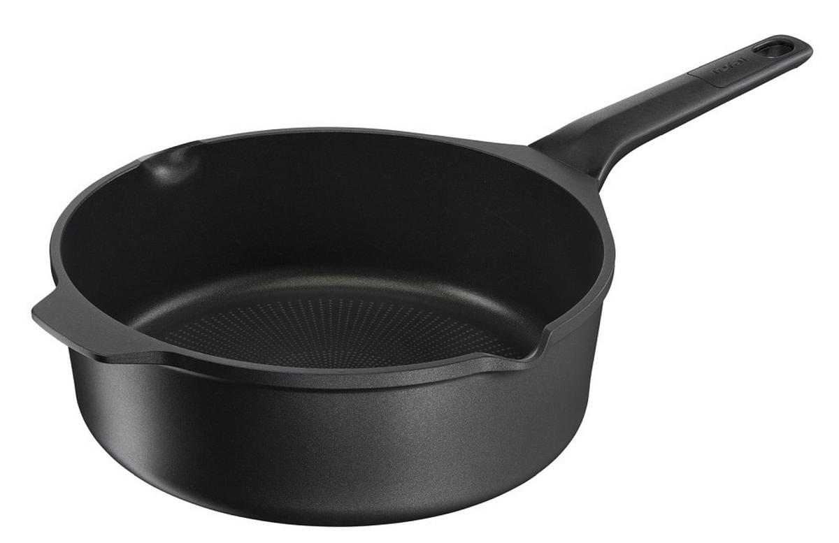 PFANNE ROBUSTO  - Schwarz, Basics, Metall (49,1/29,2/17,8cm) - Tefal