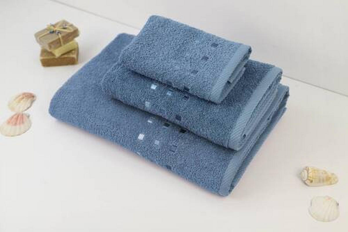 OSUŠKA DO SPRCHY, 70/140 cm, modrá - modrá, Konvenční, textil (70/140cm) - Esposa