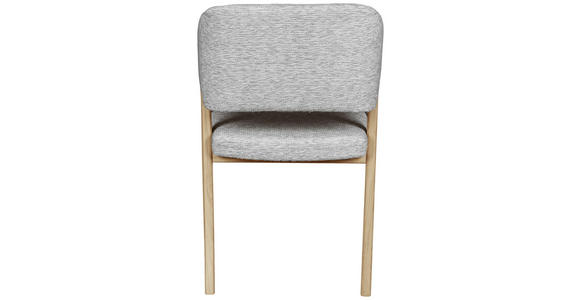 ARMLEHNSTUHL  Typenauswahl Jacquard  - Eichefarben/Grau, KONVENTIONELL, Holz/Textil (57/87/60cm) - Linea Natura