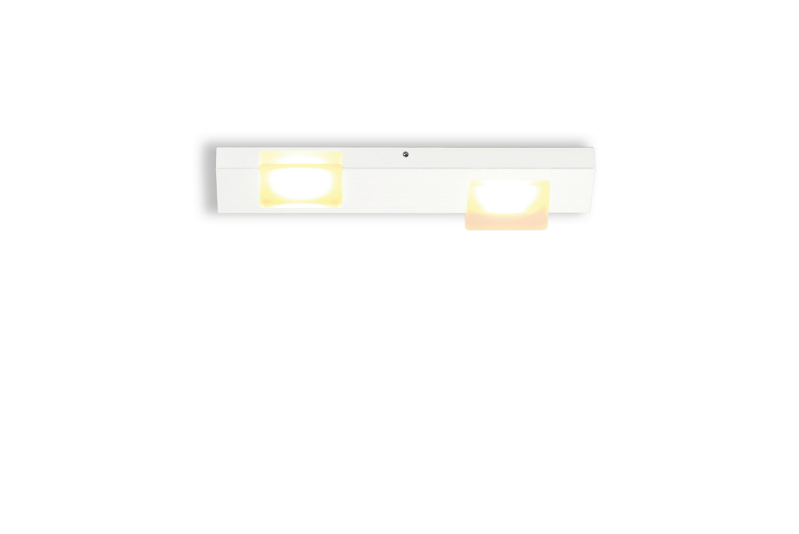 LED-DECKENLEUCHTE 36/12/3 cm  - Weiß, Design, Metall (36/12/3cm) - BOPP