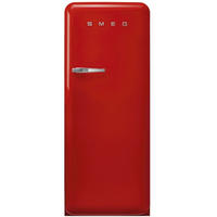 KÜHLSCHRANK 60,1/150/78,8 cm  - Rot, Basics, Glas/Metall (60,1/150/78,8cm) - SMEG