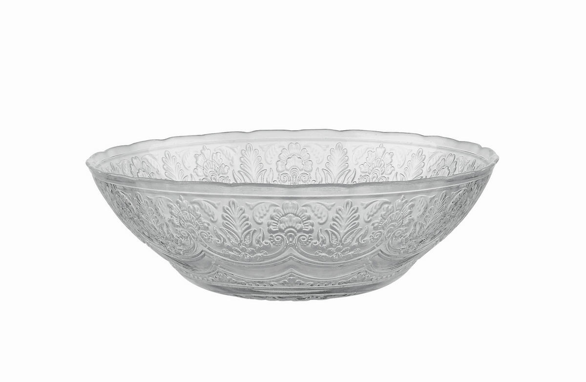BOL DECORATIV - transparent, Basics, sticlă (20/6,5cm) - Ambia Home
