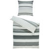 BETTWÄSCHE DAVOS Biber 135/200 cm  - Grün, Design, Textil (135/200cm) - Janine