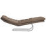LIEGE Echtleder Taupe - Taupe/Chromfarben, Design, Leder/Metall (65/101/158cm) - Chilliano LIEGE Echtleder Taupe - Taupe/Chromfarben, Design, Leder/Metall (65/101/158cm) - Chilliano