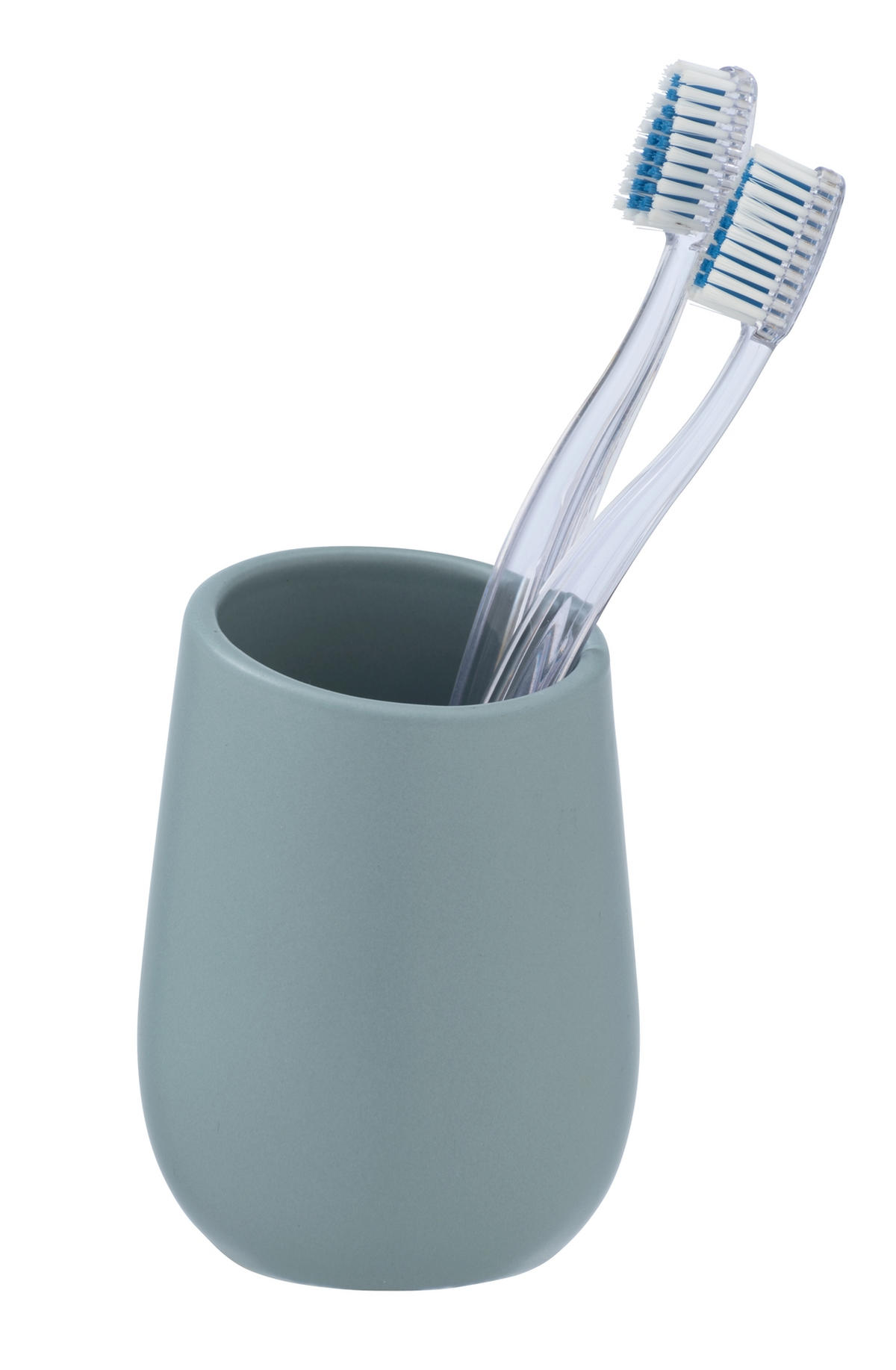 TANDBORSTGLAS keramik  - blå/grå, Basics, keramik (8/11cm)