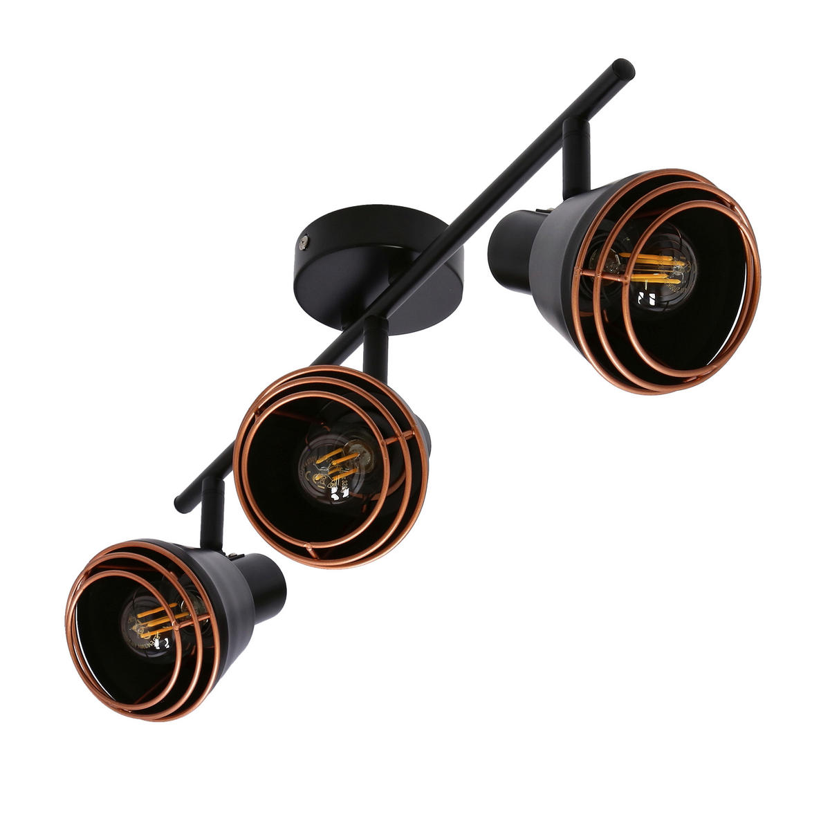DECKENLEUCHTE 50/18/15 cm   - Basics, Metall (50/18/15cm)