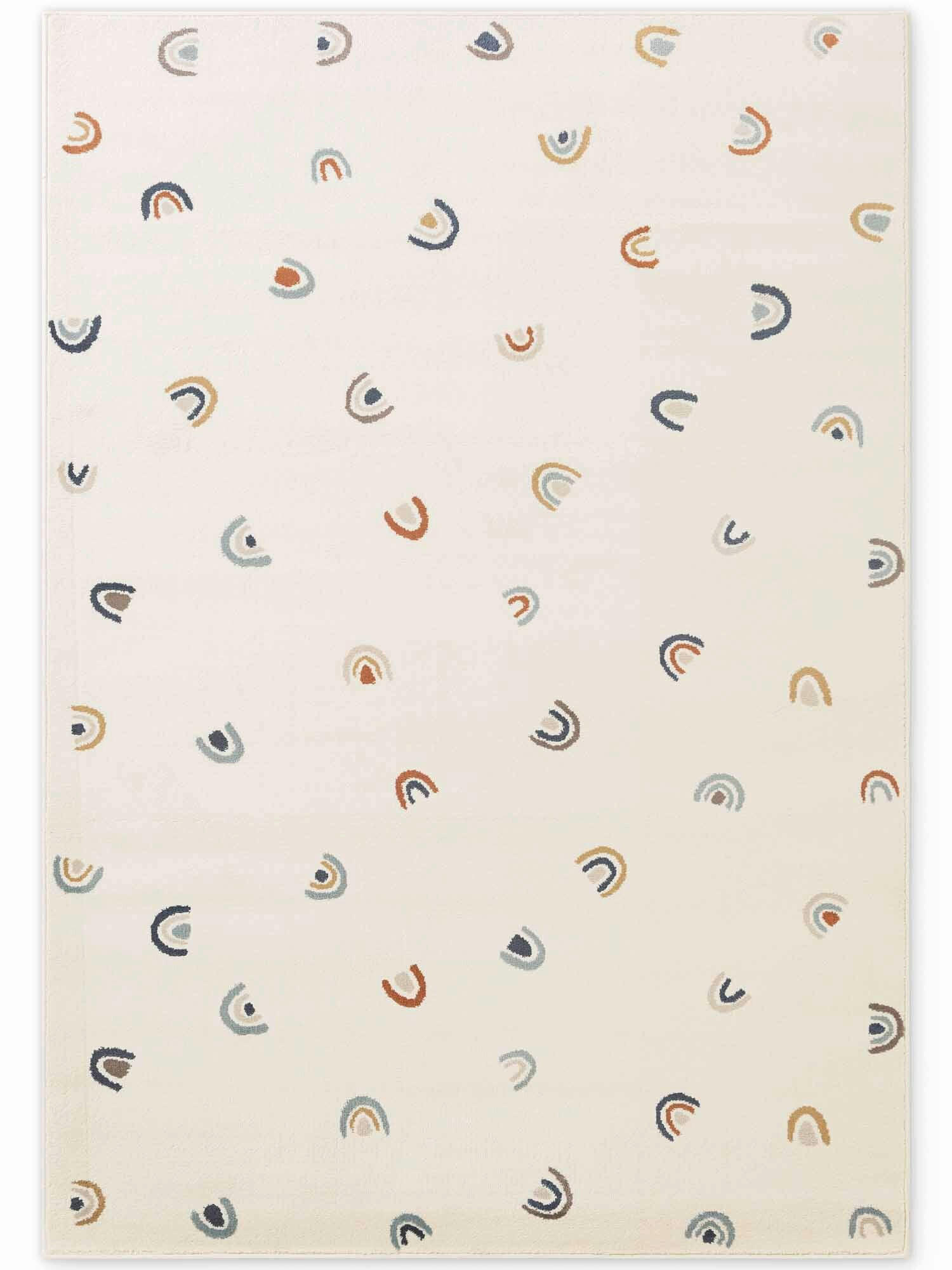 KINDERTEPPICH 120/170 cm Adventures Regenbogen  - Multicolor/Creme, Design, Kunststoff/Textil (120/170cm) - Hanse Home