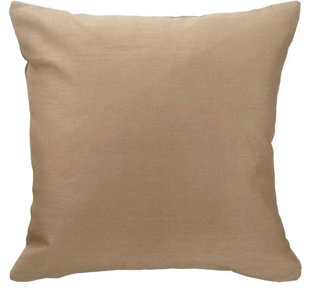 KISSENHÜLLE 50/50 cm  - Cappuccino, Basics, Textil (50/50cm) - Novel