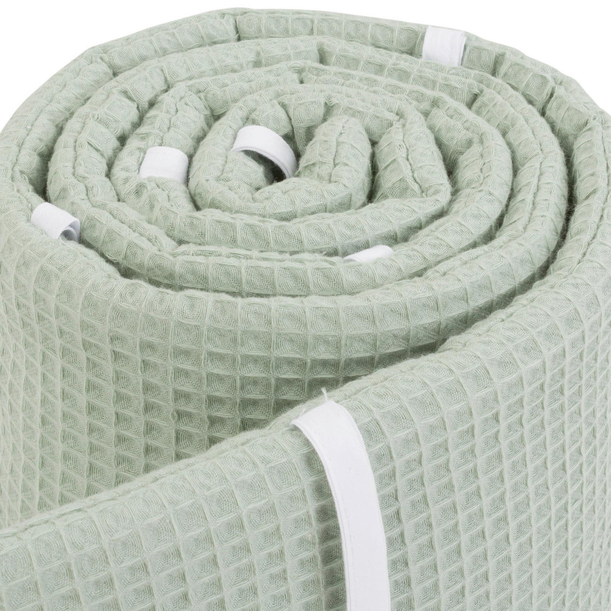 NESTCHEN Babybay  168/24/2 cm   - Jadegrün, Basics, Textil (168/24/2cm) - Babybay