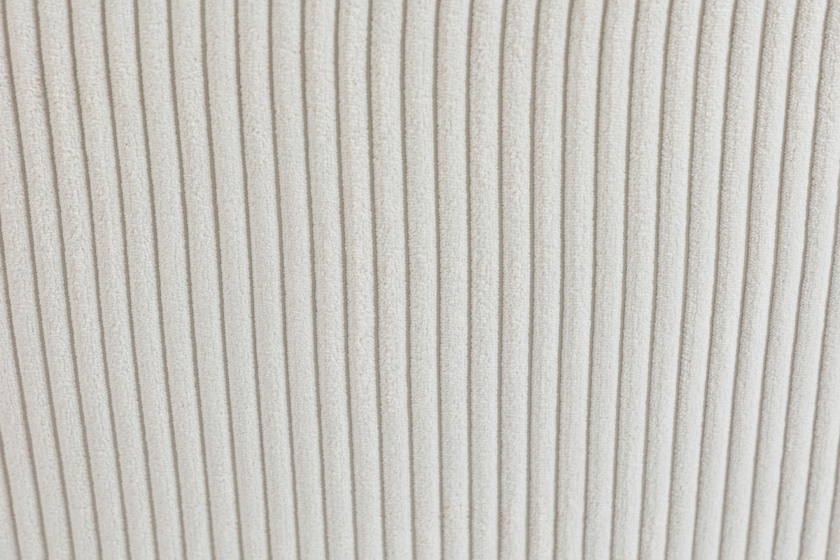 BARHOCKER Cord Beige Eisen Stoffauswahl, Sitzfläche 360° drehbar, inklusive Armlehnen  - Beige/Schwarz, Design, Textil/Metall (54/101-122/58cm) - Novel