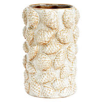 VASE  - Perlmutt, Basics, Keramik (13,0/20,0/13,0cm)