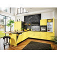 EINBAUKÜCHE   - Gelb, Design, Holzwerkstoff - Novel