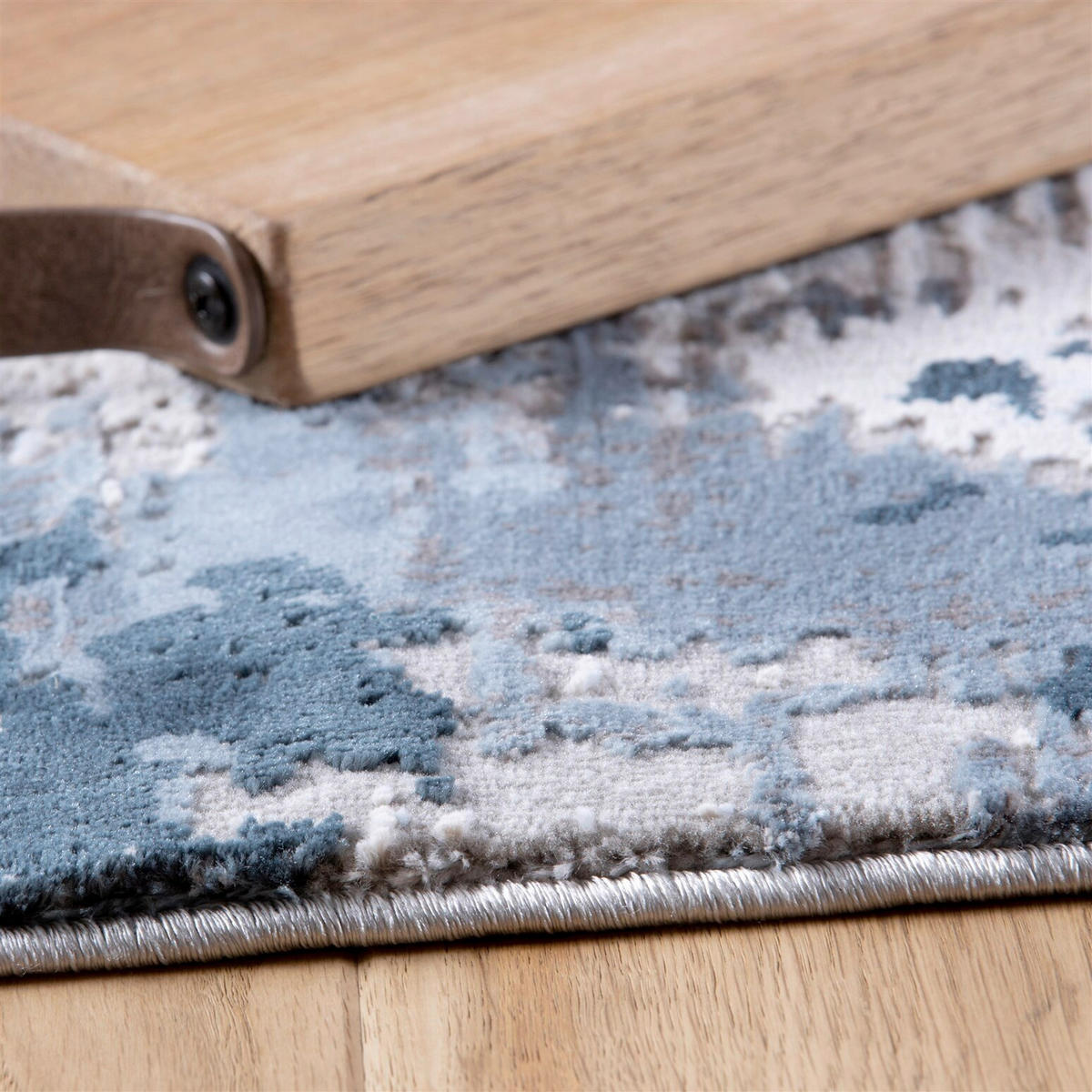 FLACHWEBETEPPICH 120/170 cm Blau  - Blau, Basics, Textil (120/170cm) - Kayoom