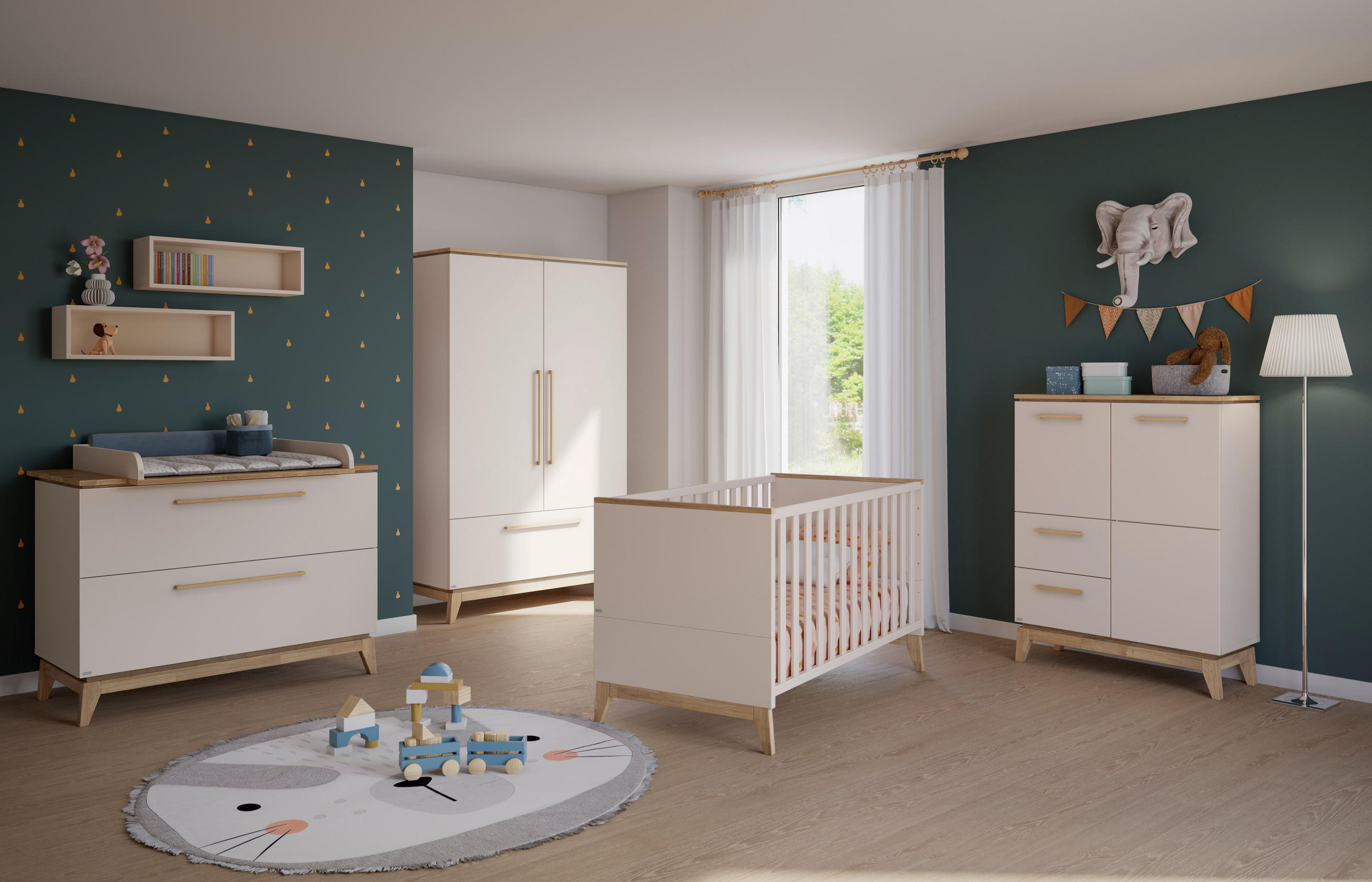 EINLEGEBODEN   - Beige, Basics, Holzwerkstoff (59,20/1,60/51,30cm) - Paidi