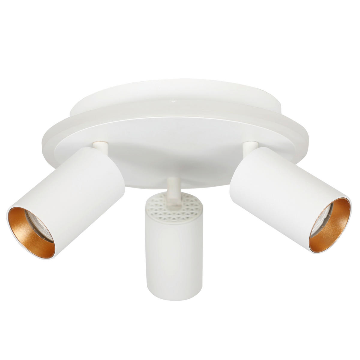 LED-DECKENSTRAHLER Parma 14/24/24 cm  - Weiß, Design, Metall (14/24/24cm)