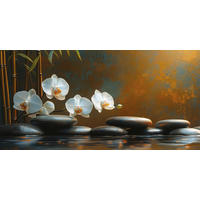 LEINWANDBILD Zen 20/40 cm  - Multicolor, Basics, Holz/Papier (20/40cm)