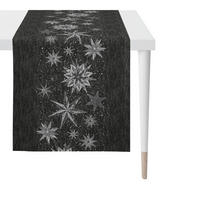 TISCHLÄUFER 46/135 cm  - Anthrazit, Design, Textil (46/135cm) - X-Mas