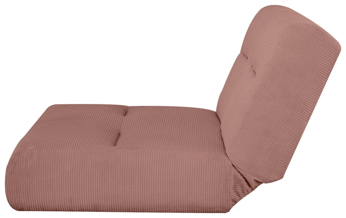 SCHLAFSOFA Cord Altrosa  - Altrosa, Design, Textil (159/88/160cm) - Livetastic
