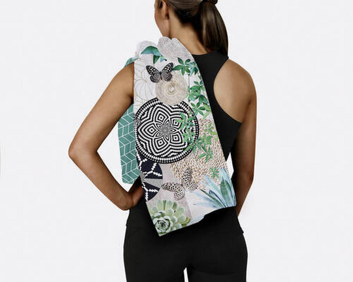 SPORTHANDTUCH 75/180 cm Multicolor  - Multicolor, Trend, Textil (75/180cm)